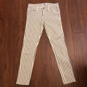 Paige Skyline ankle peg skinny leg jeans